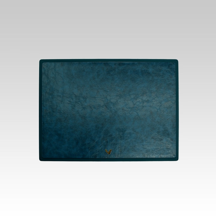 Unmet Desire 22x16 Inches Rigid Desk Blotter | Moderno | Blue