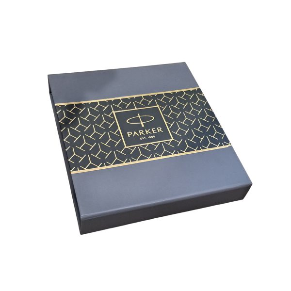 Parker Aster Giftset Matte Black GT Rollerball Pen with Wallet