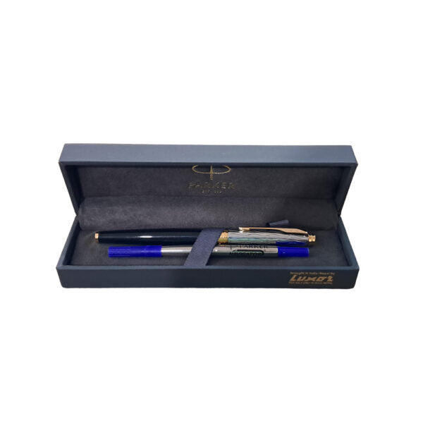 Parker Aster Black & Chrome Essential GT Rollerball Pen
