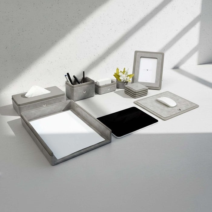 Unmet Desire Desk Set | Light | SO8 | Moderno | Grey