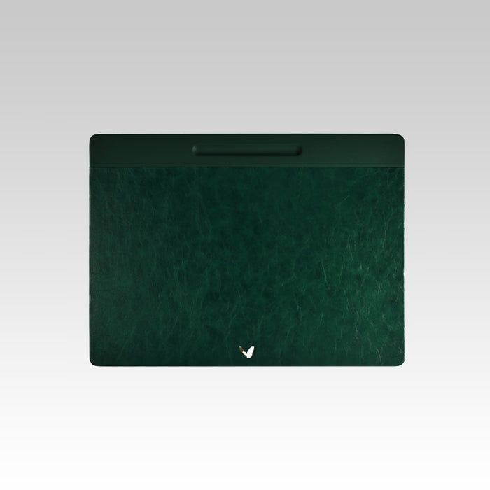 Unmet Desire 22x16 Inches Rigid Desk Blotter Pen Plus | Moderno | Olive Green
