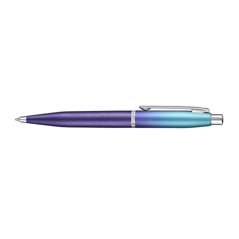 Sheaffer Expressions VFM 9430 Blue and Purple Pearlised Gradient with Chrome-Plated Trims Ballpoint Pen