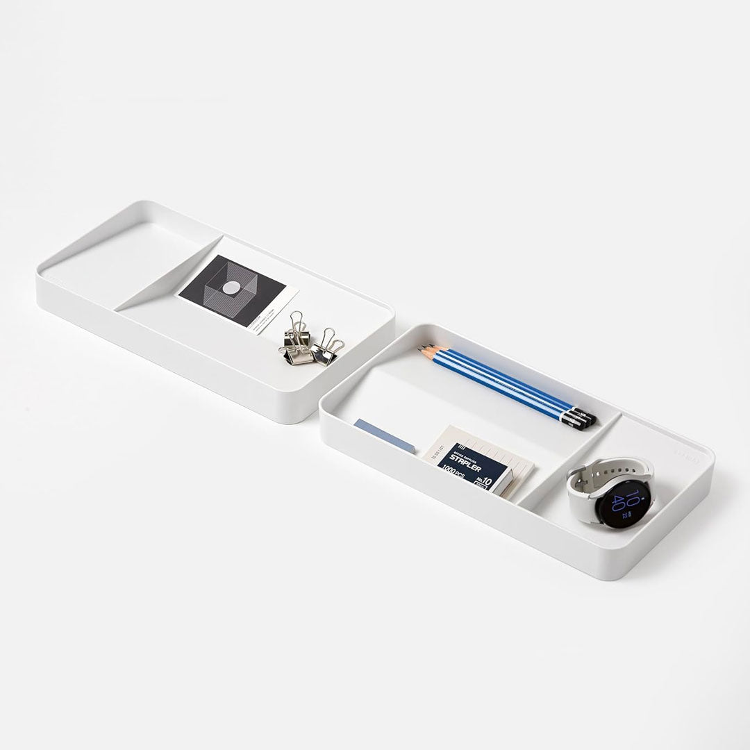 Litem | Flip Tray Organizer | White