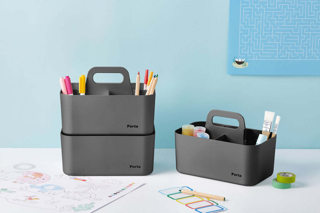 Litem | Portable | Stackable | Organizer | Smog |Porta Compact |For Office Home & Kitchen