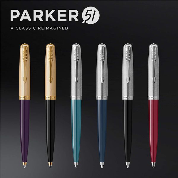 Parker 51 Midnight Blue CT Ballpoint Pen