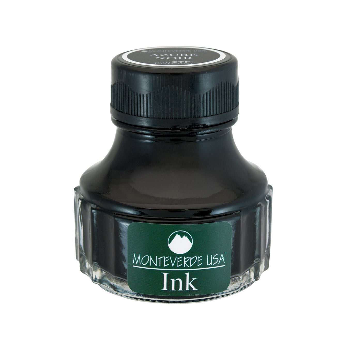 Monteverde Azure Noir Ink Bottle, Blue Black - 90ml