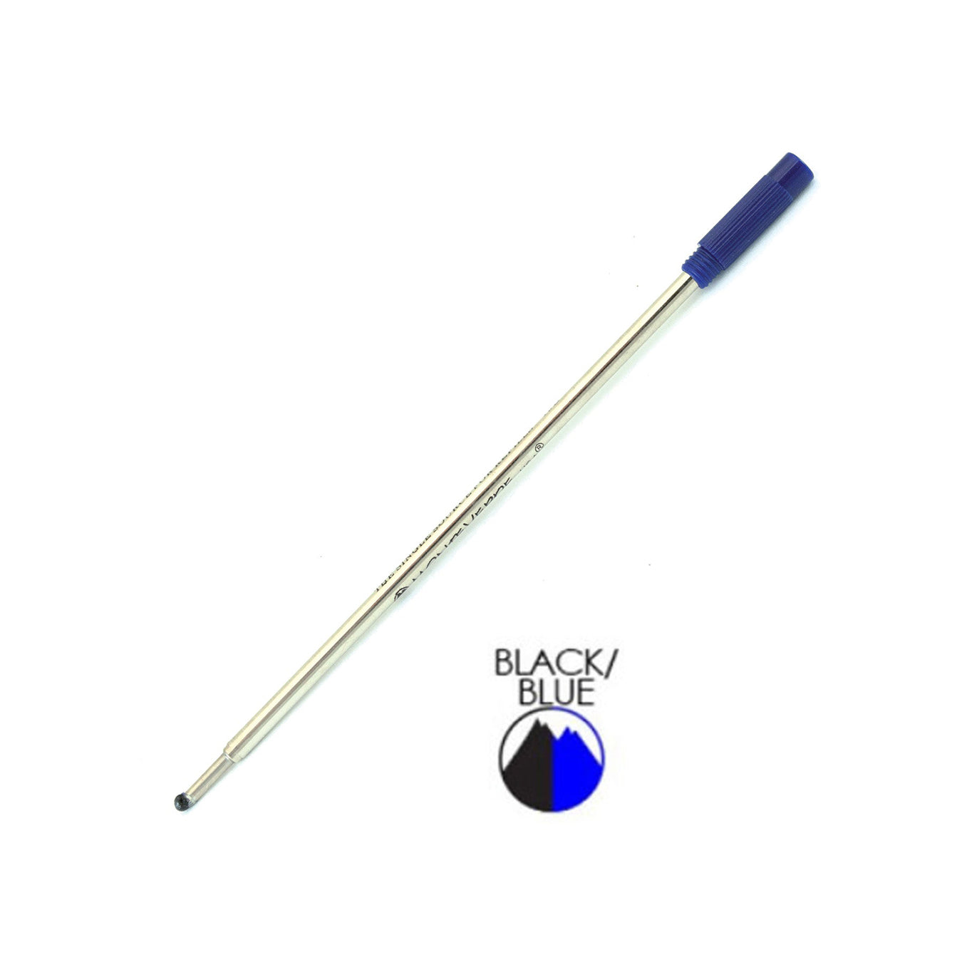 Monteverde Ball Pen Refill for Cross - Medium - Blue Black - Pack of 2
