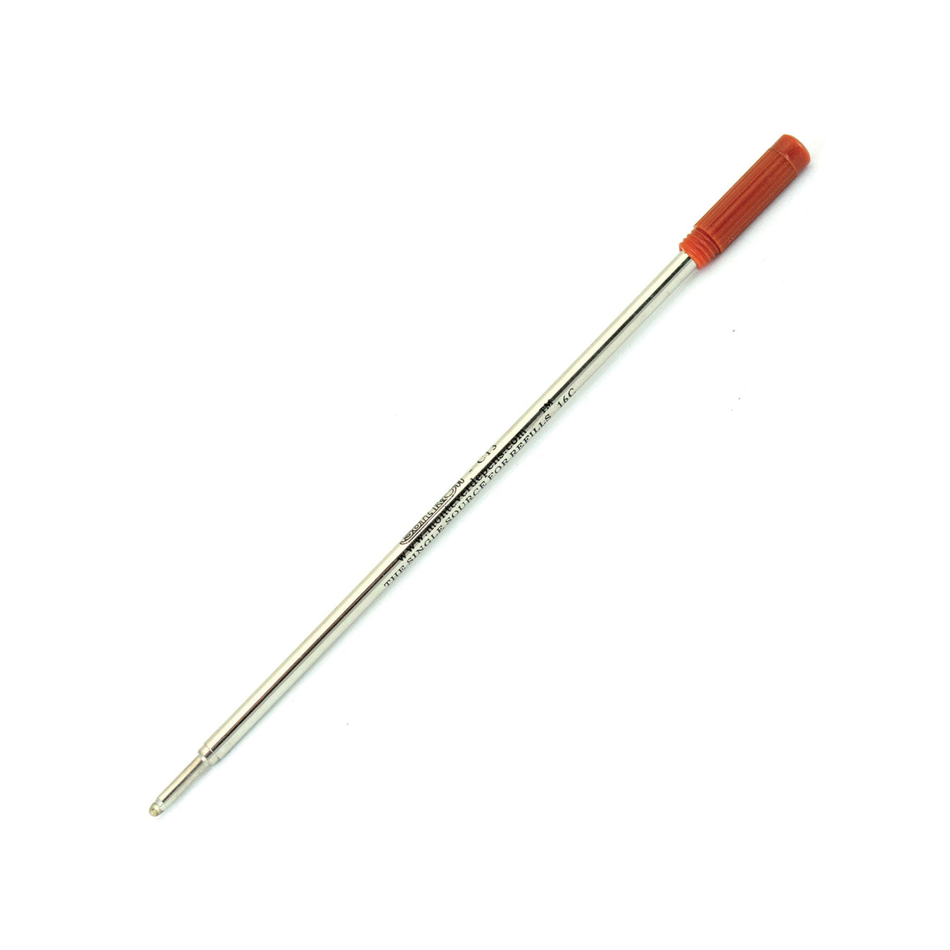 Monteverde Ball Pen Refill for Cross - Medium - Brown - Pack of 2