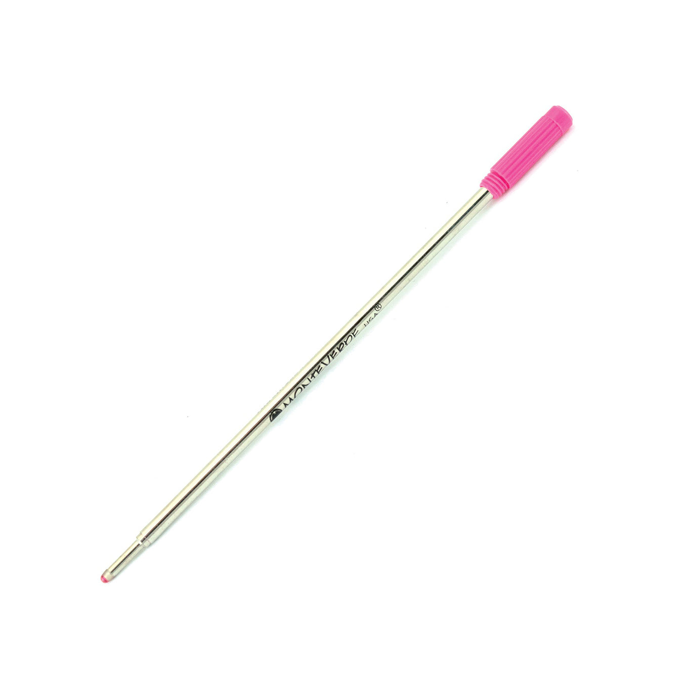 Monteverde Ball Pen Refill for Cross - Medium - Pink - Pack of 2