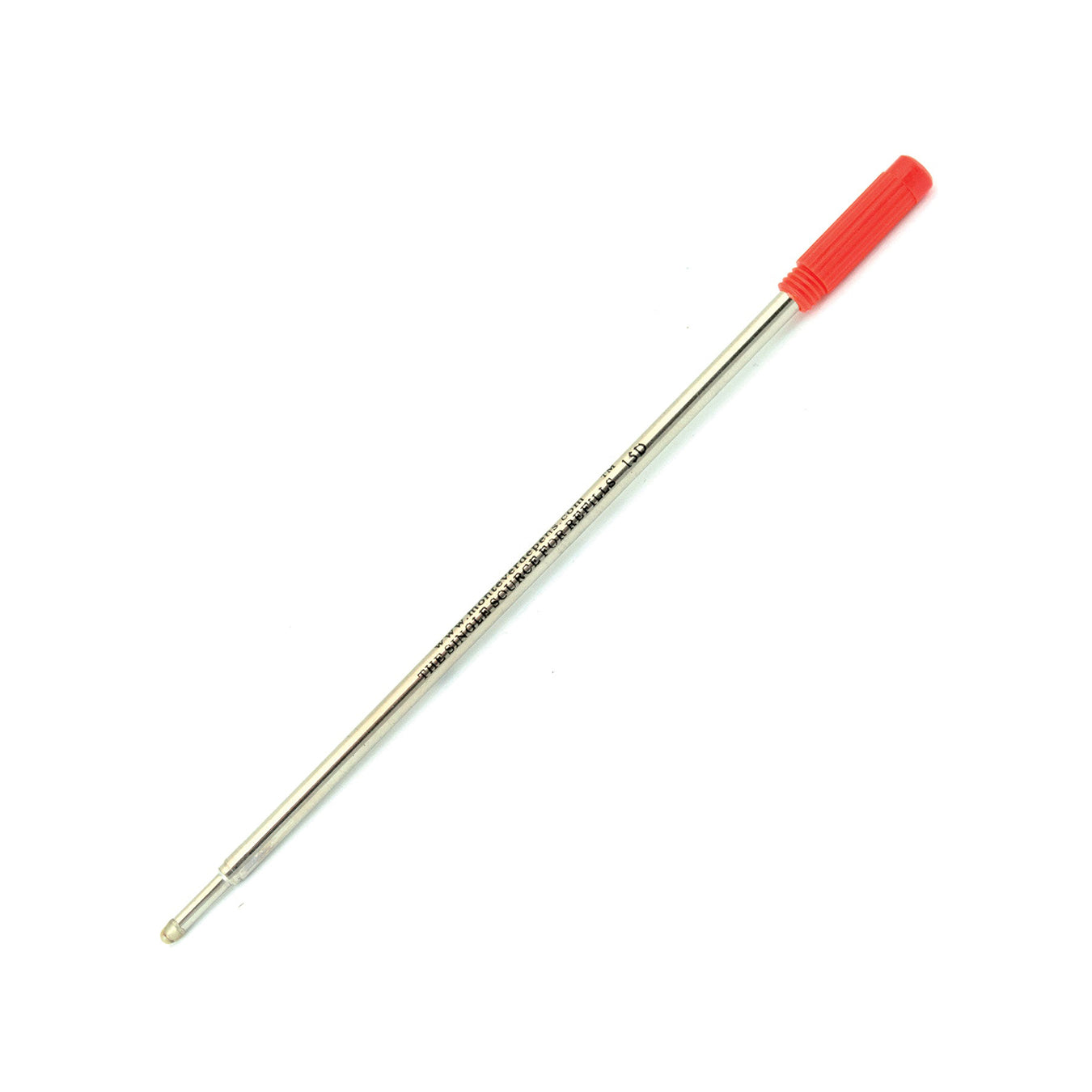 Monteverde Ball Pen Refill for Cross - Medium - Red - Pack of 2
