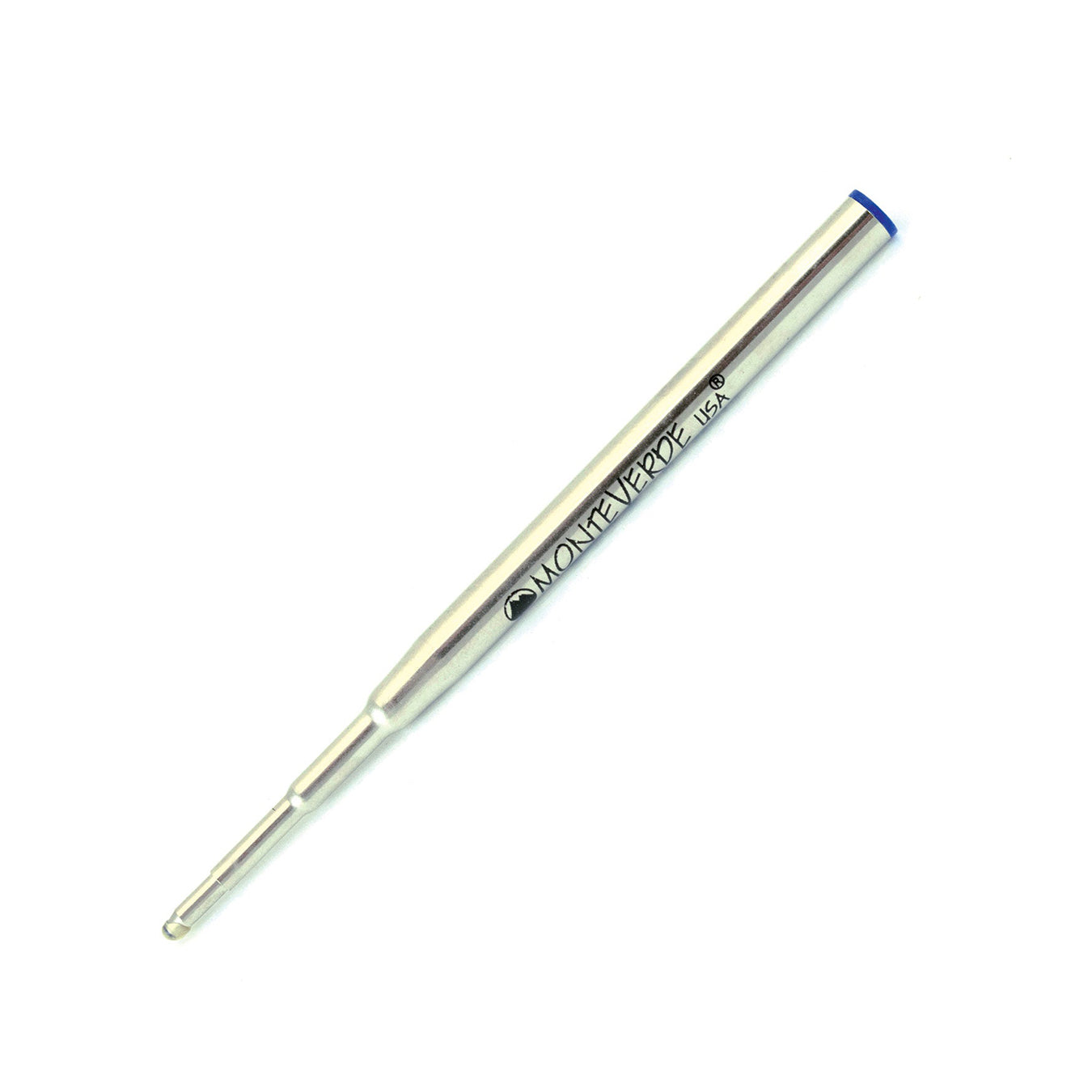 Monteverde Ball Pen Refill for Montblanc - Broad - Blue Black - Pack of 2