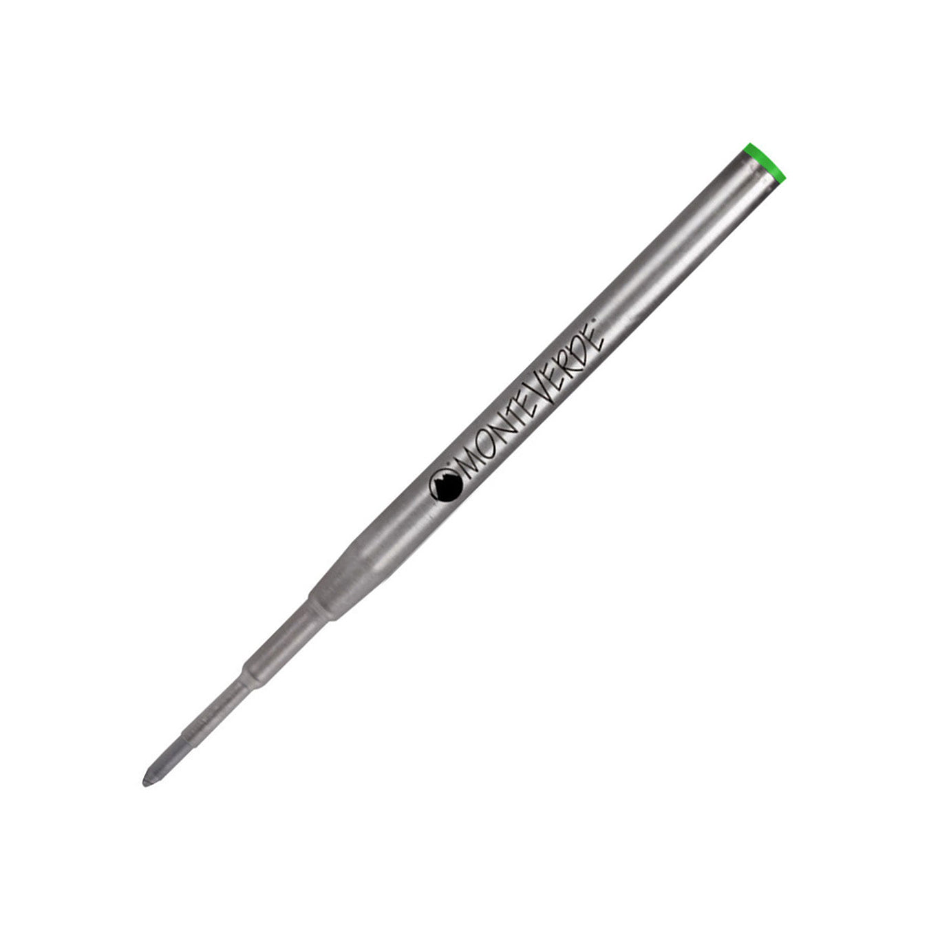 Monteverde Ball Pen Refill for Montblanc - Medium - Green - Pack of 2
