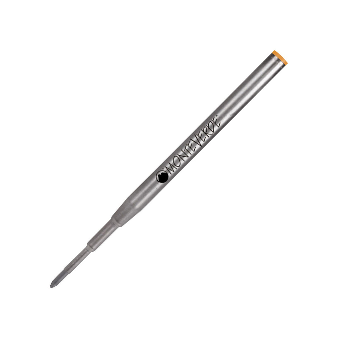 Monteverde Ball Pen Refill for Montblanc - Medium - Orange - Pack of 2