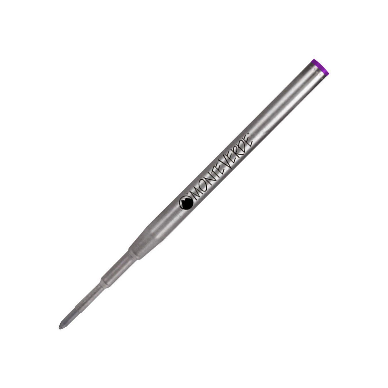 Monteverde Ball Pen Refill for Montblanc - Medium - Purple - Pack of 2