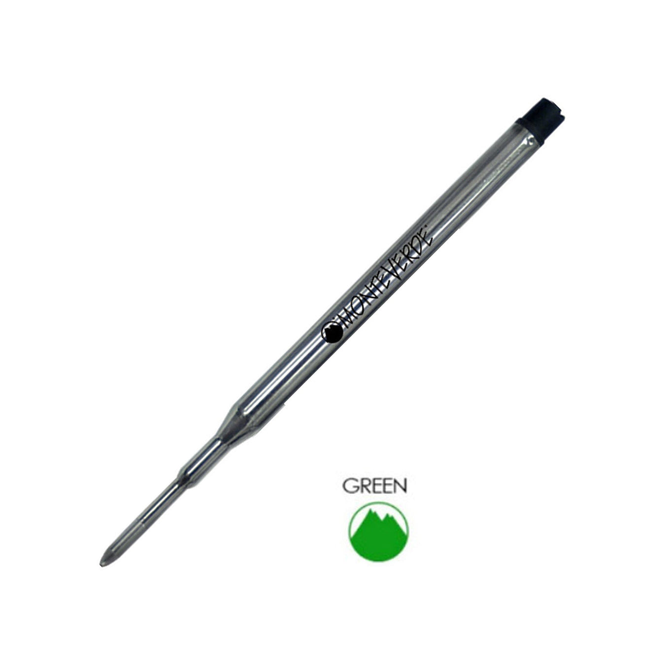 Monteverde Ball Pen Refill for Sheaffer - Medium - Green - Pack of 2