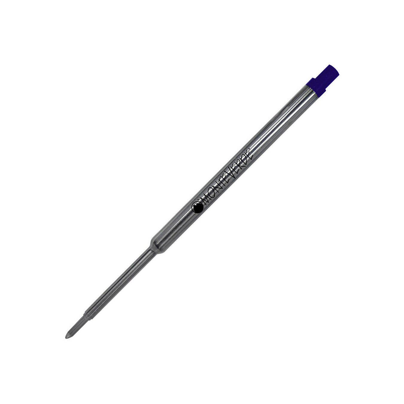 Monteverde Ball Pen Refill for Waterman - Medium - Blue Black - Pack of 2