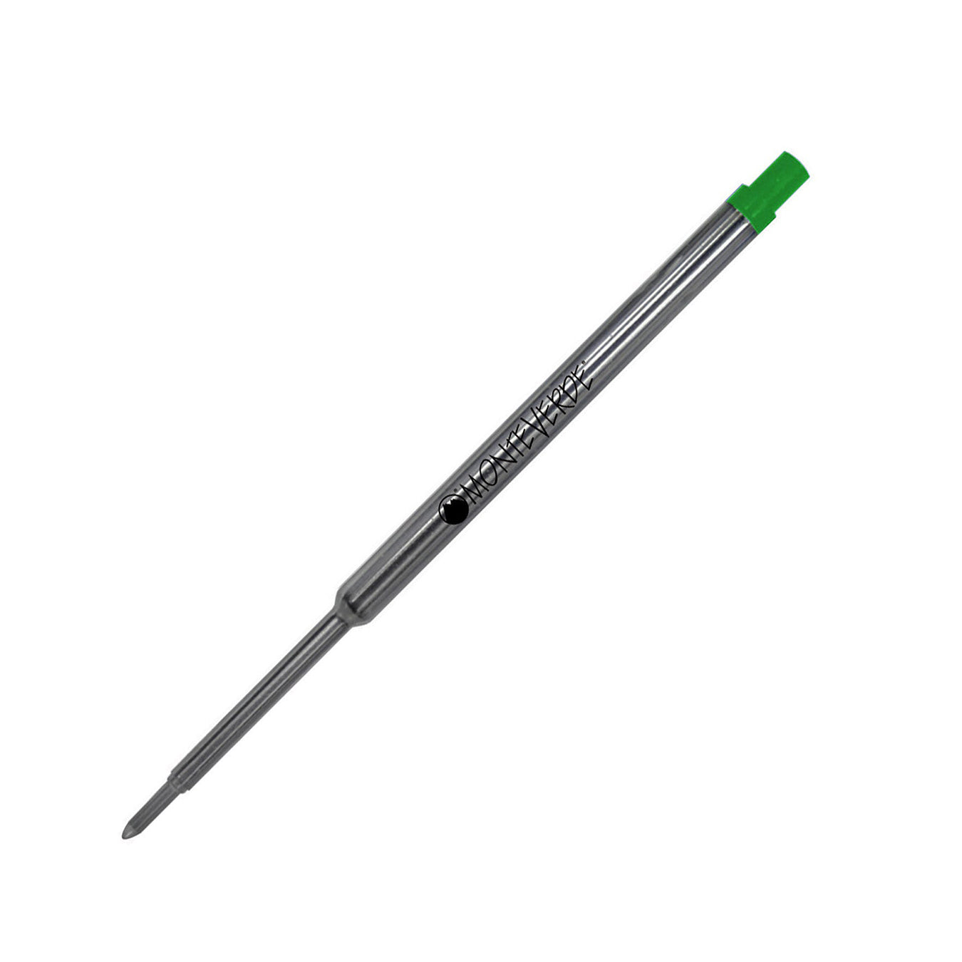 Monteverde Ball Pen Refill for Waterman - Medium - Green - Pack of 2