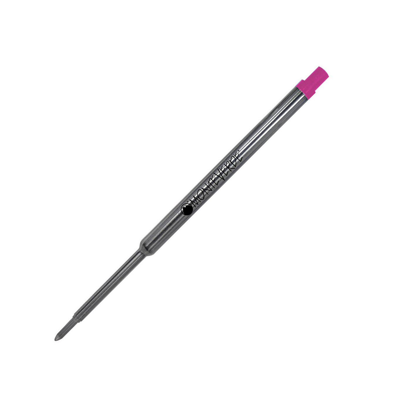 Monteverde Ball Pen Refill for Waterman - Medium - Pink - Pack of 2
