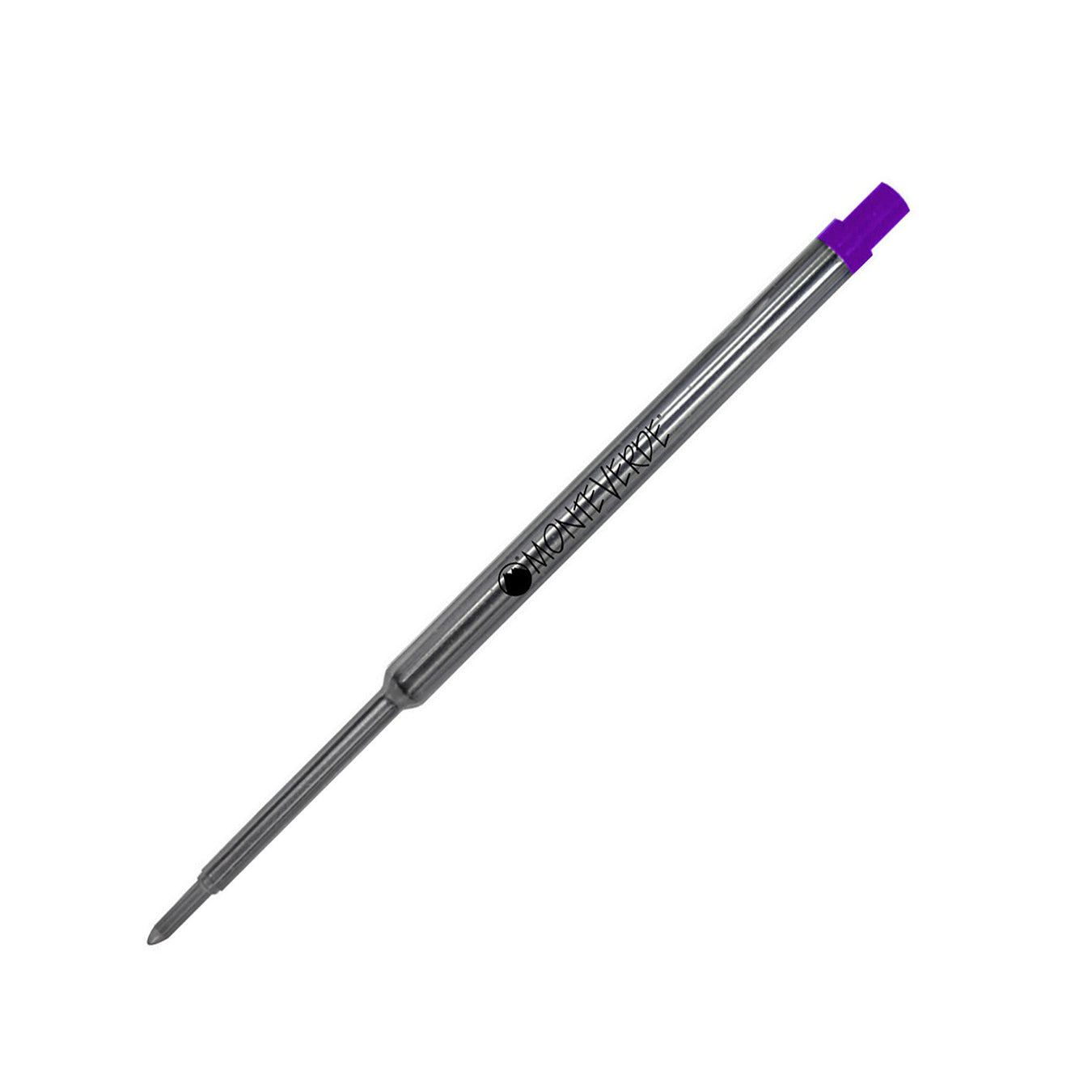 Monteverde Ball Pen Refill for Waterman - Medium - Purple - Pack of 2