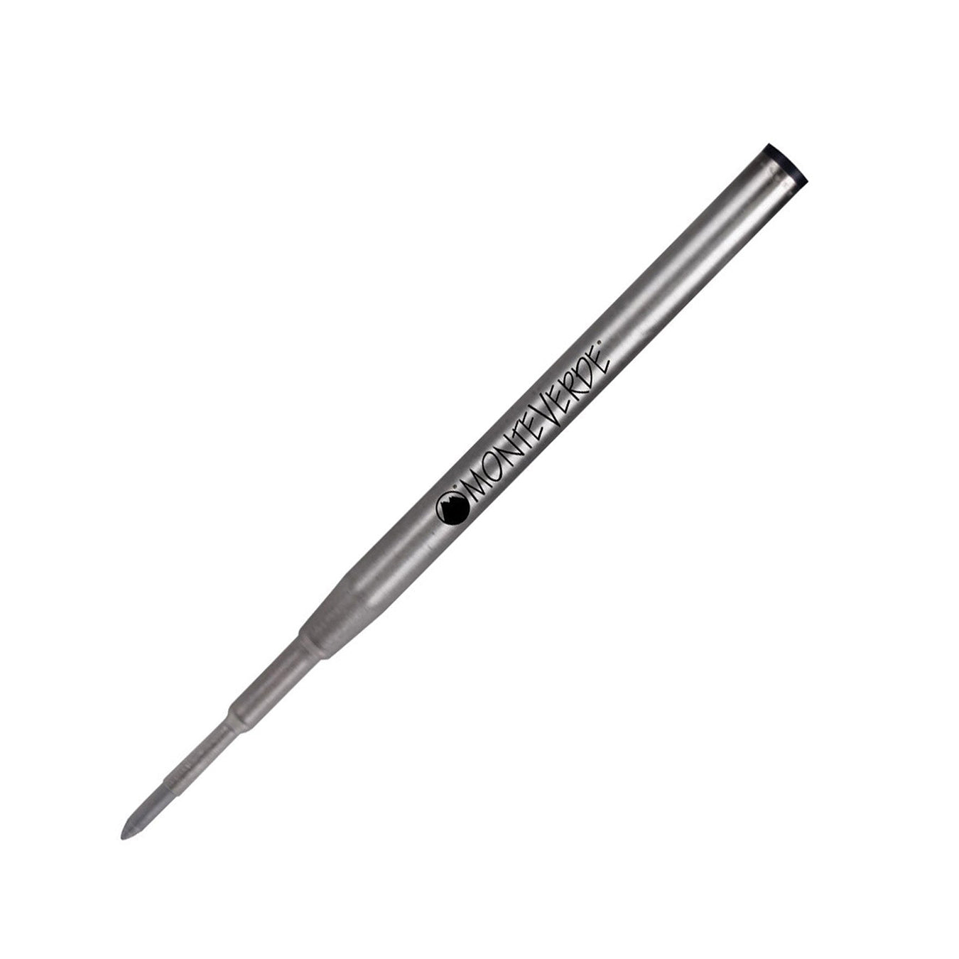 Monteverde Ceramic Gel Ball Pen Refill for Montblanc - Medium - Black - Pack of 2