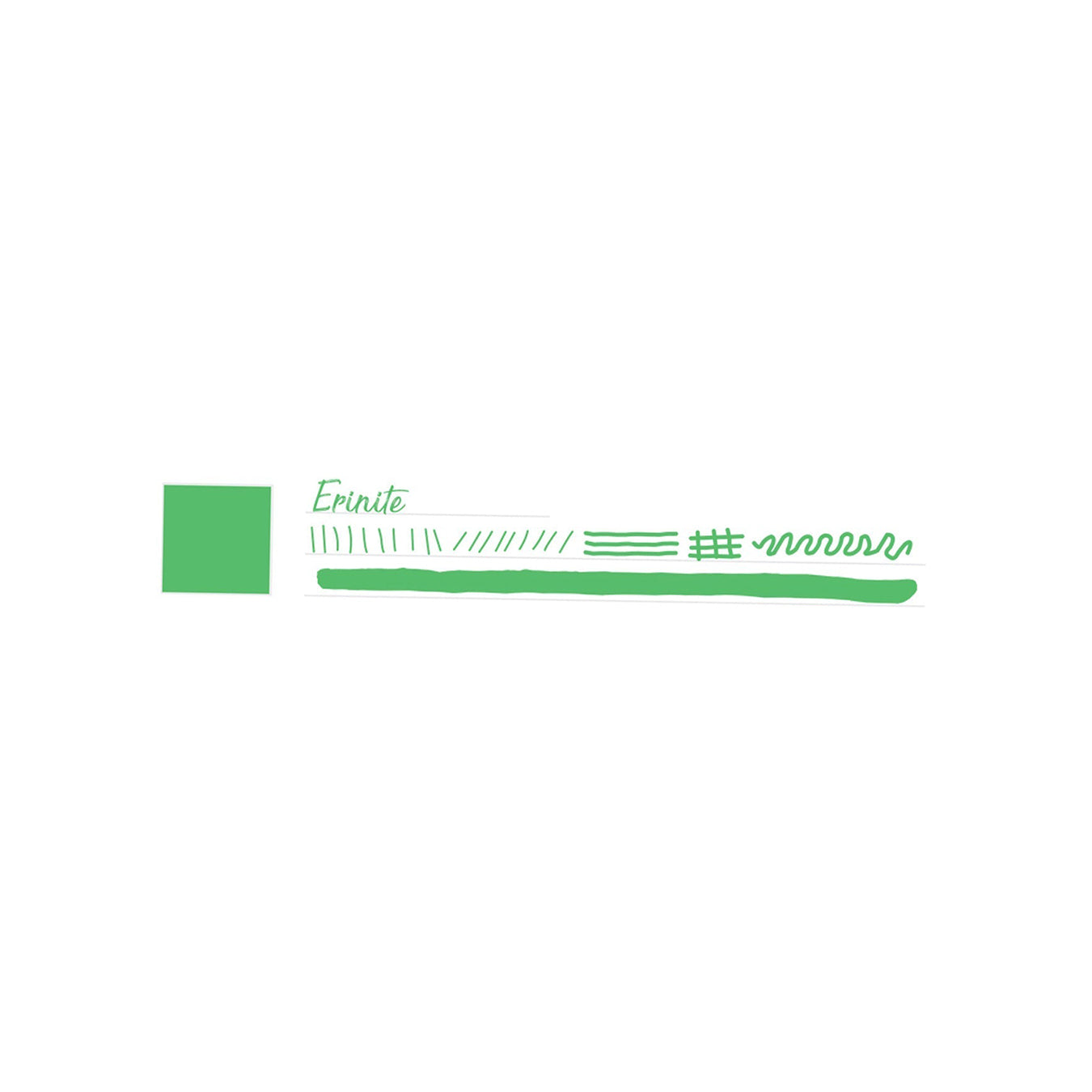 Monteverde Gemstone Erinite Ink Bottle, Light Green - 90ml