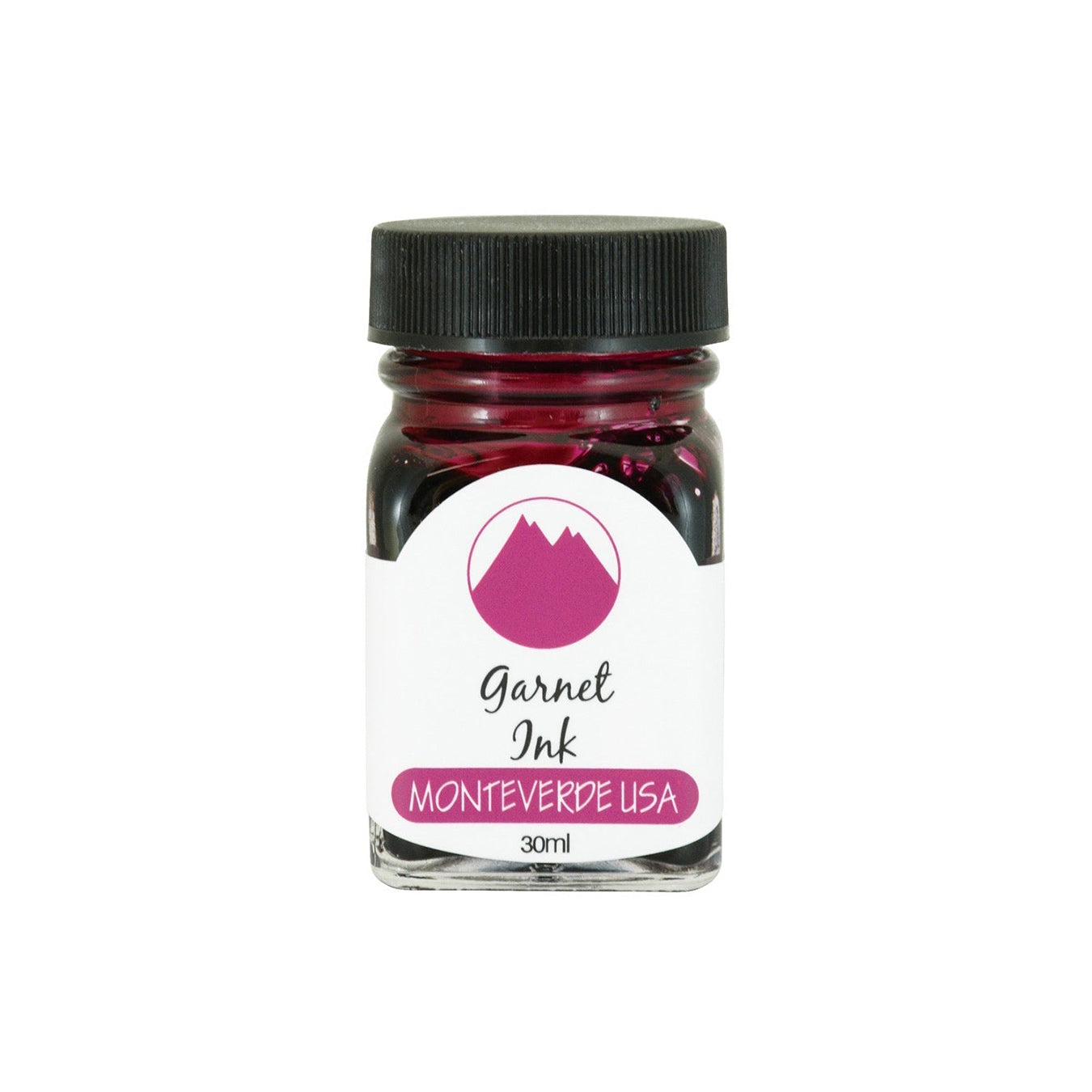 Monteverde Gemstone Garnet Ink Bottle, Pink - 30ml