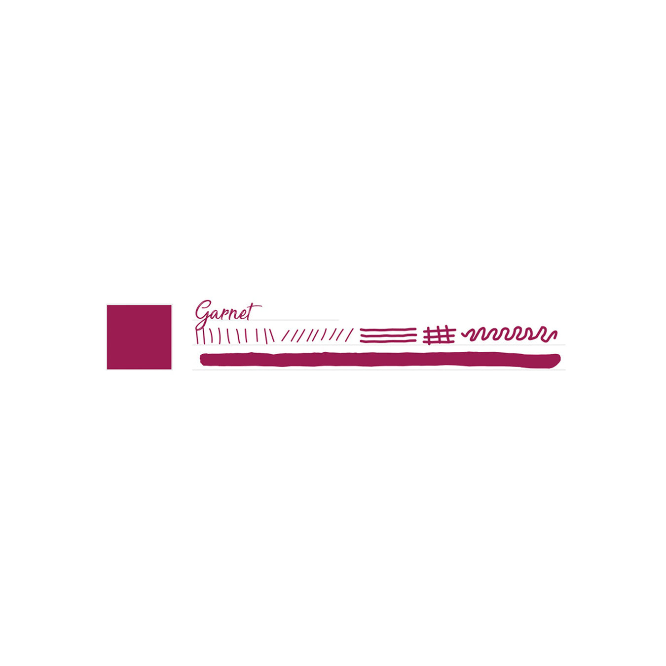Monteverde Gemstone Garnet Ink Bottle, Pink - 30ml