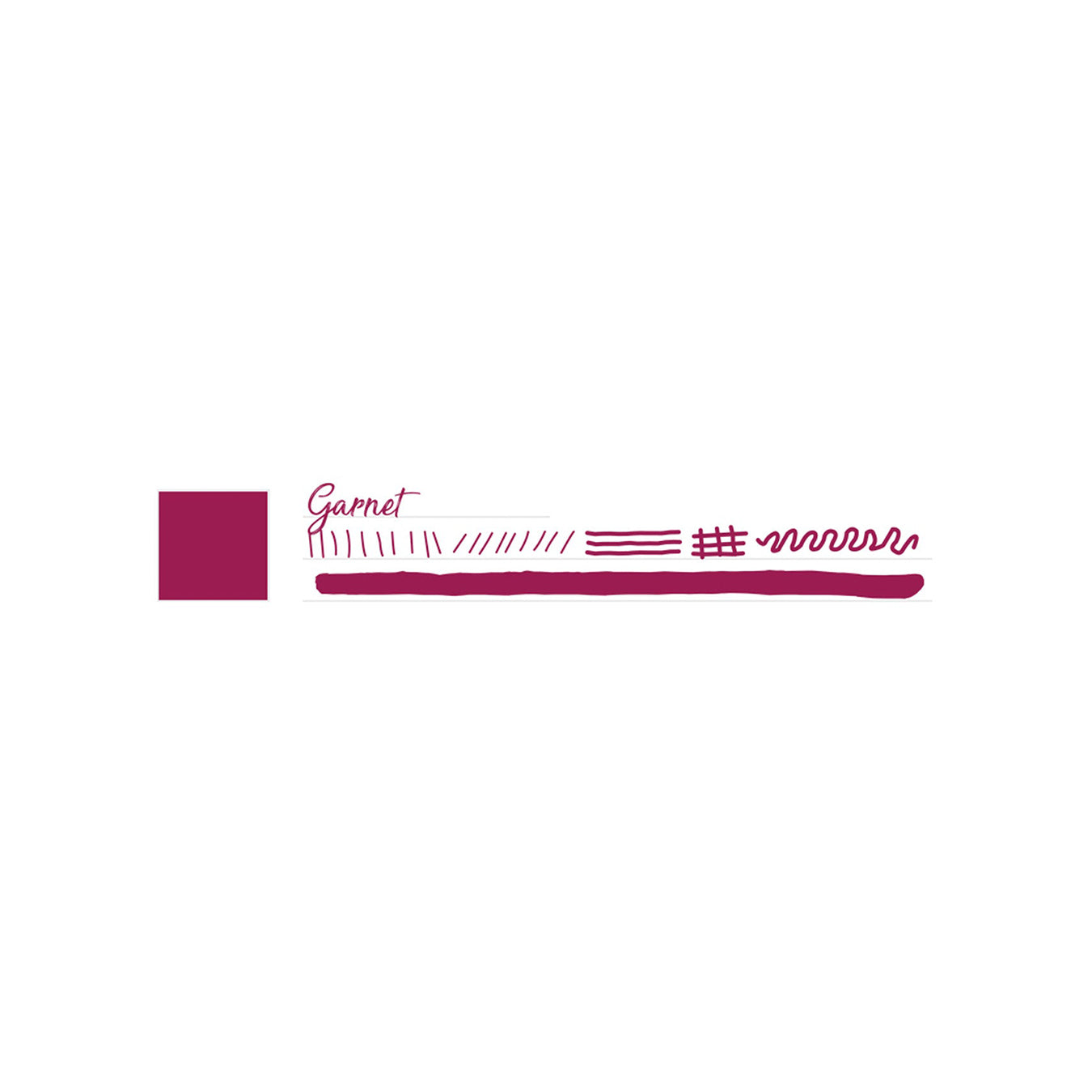 Monteverde Gemstone Garnet Ink Bottle, Pink - 90ml