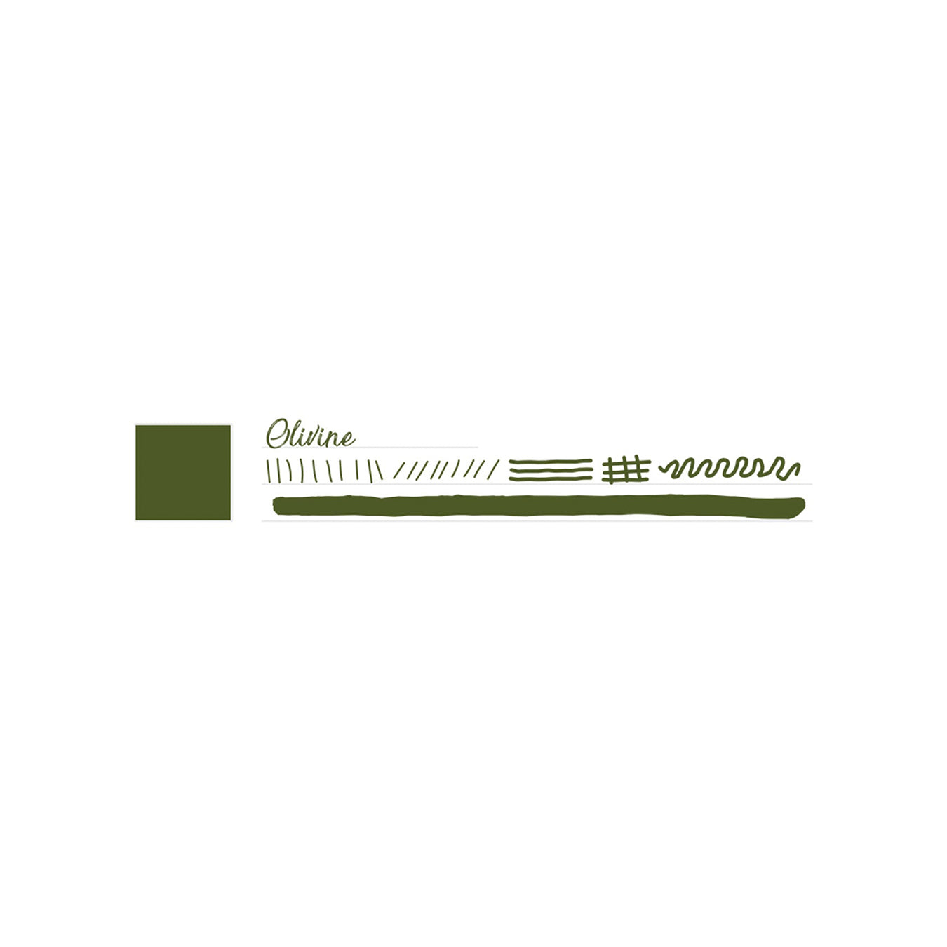 Monteverde Gemstone Olivine Ink Bottle, Green - 90ml