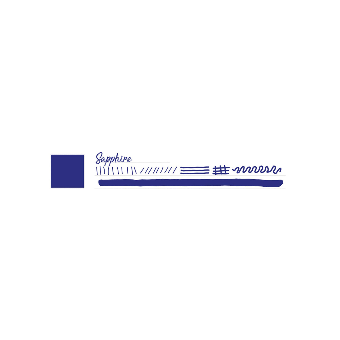 Monteverde Gemstone Sapphire Ink Bottle, Dark Blue - 30ml