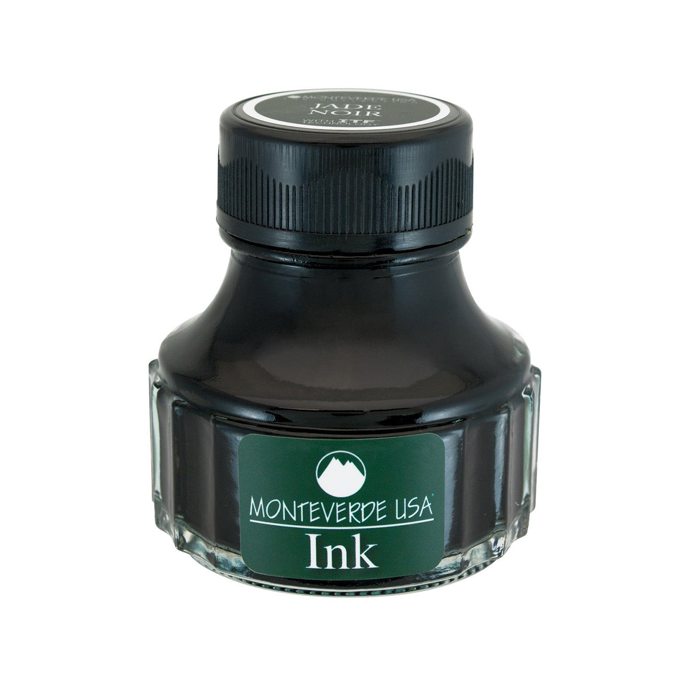 Monteverde Jade Noir Ink Bottle, Green - 90ml