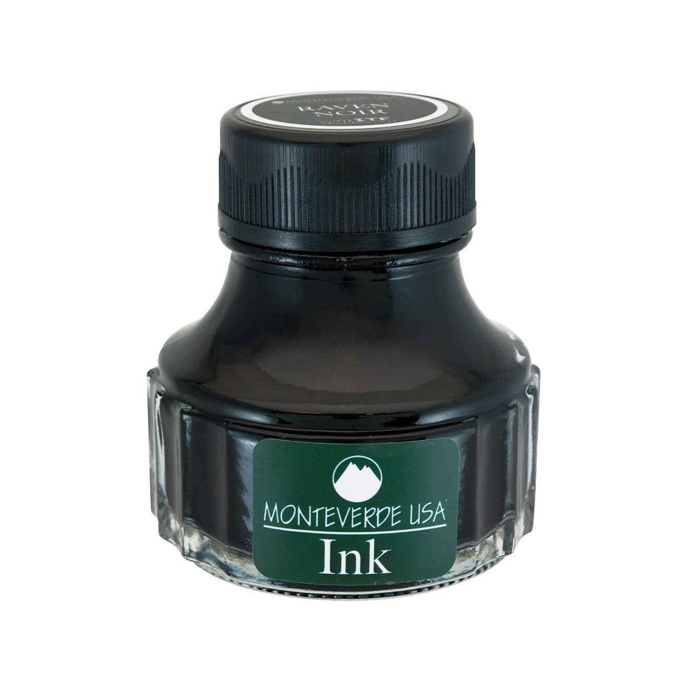 Monteverde Raven Noir Ink Bottle, Black - 90ml