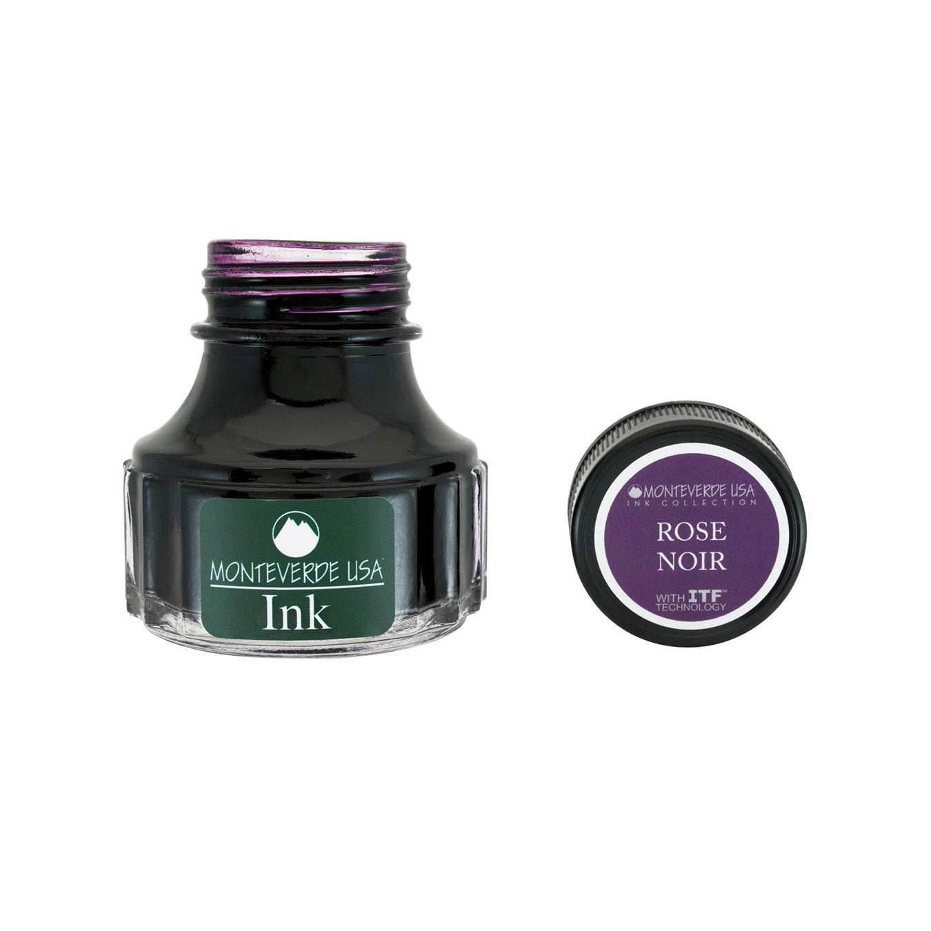 Monteverde Rose Noir Ink Bottle, Pink - 90ml