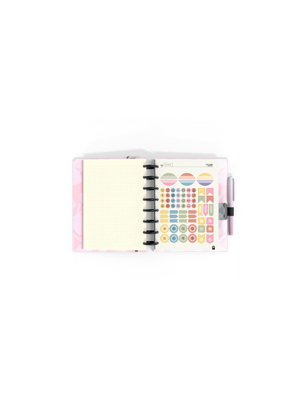 Carchivo Ingeniox My Planner Edit A5 - Pink