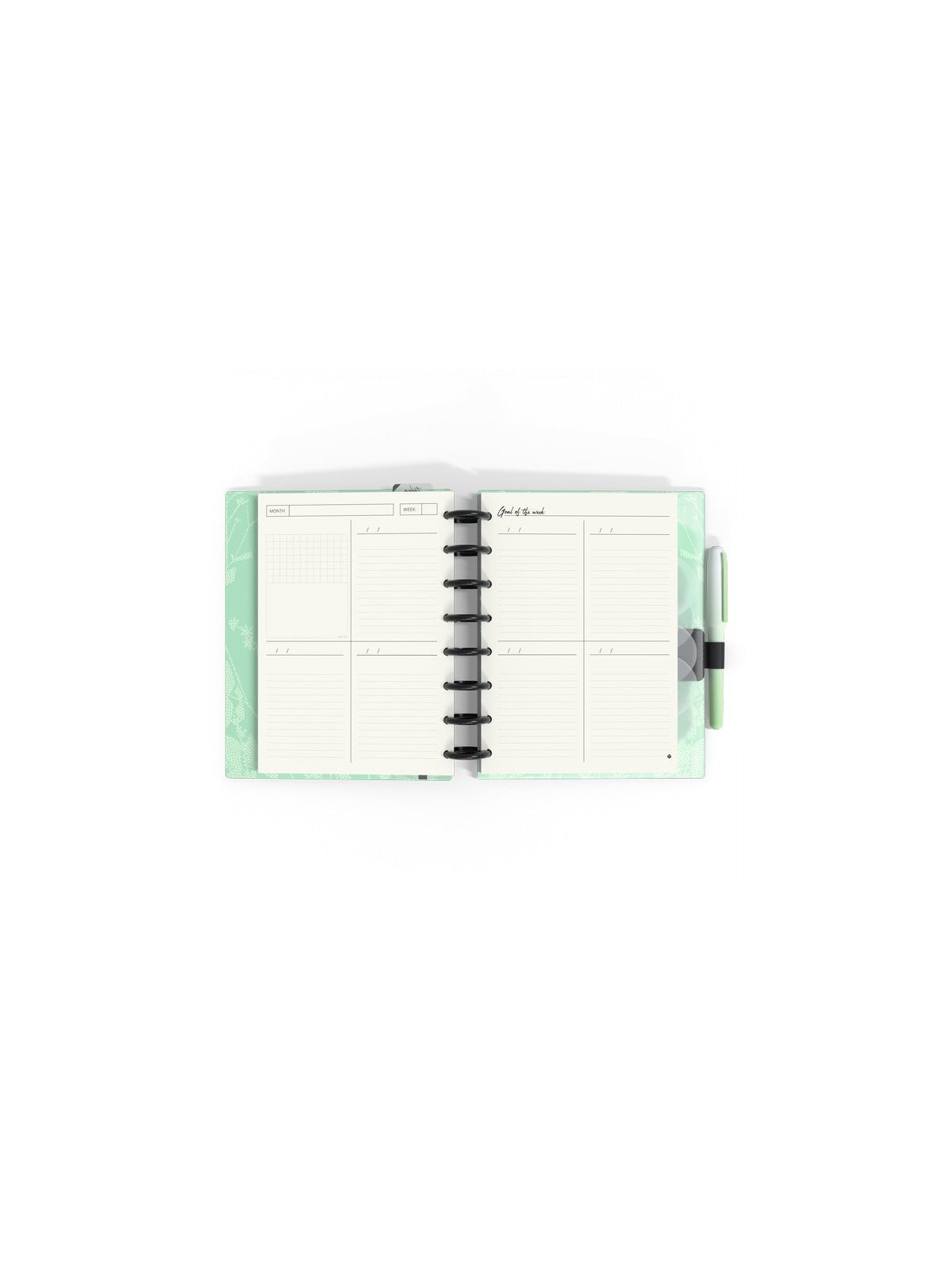 Carchivo Ingeniox My Planner Edit A5 - Green