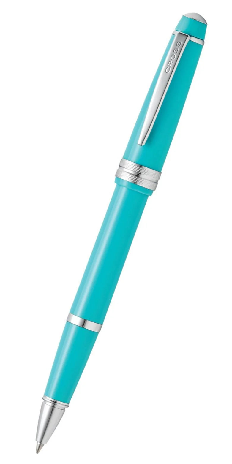Cross AT0745-6 Bailey Light™ Polished Teal Resin Rollerball Pen