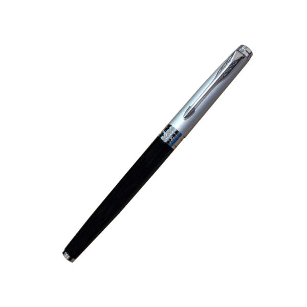 Parker Aster Silver Black CT Rollerball Pen