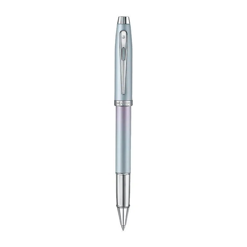 Sheaffer Expressions 100 9376 Blue and Pink Pearlised Gradient with Chrome-plated Trims Rollerball Pen