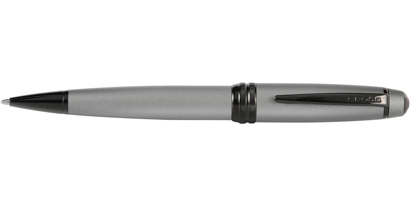Cross AT0452-20 Bailey™ Matte Gray Lacquer Ballpoint Pen