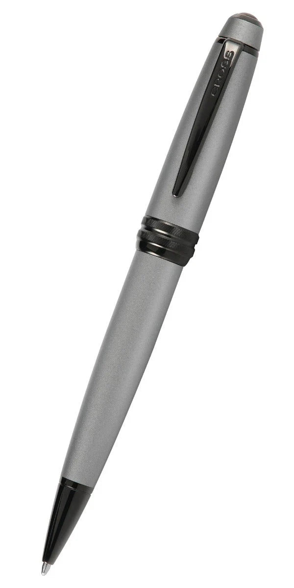 Cross AT0452-20 Bailey™ Matte Gray Lacquer Ballpoint Pen