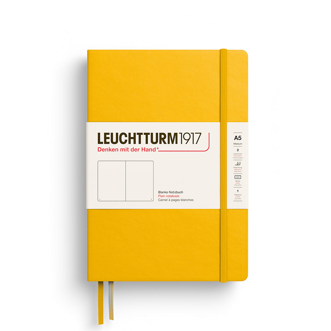 Leuchtturm1917 Plain Notebook 251 Pages A5 - Sunflower