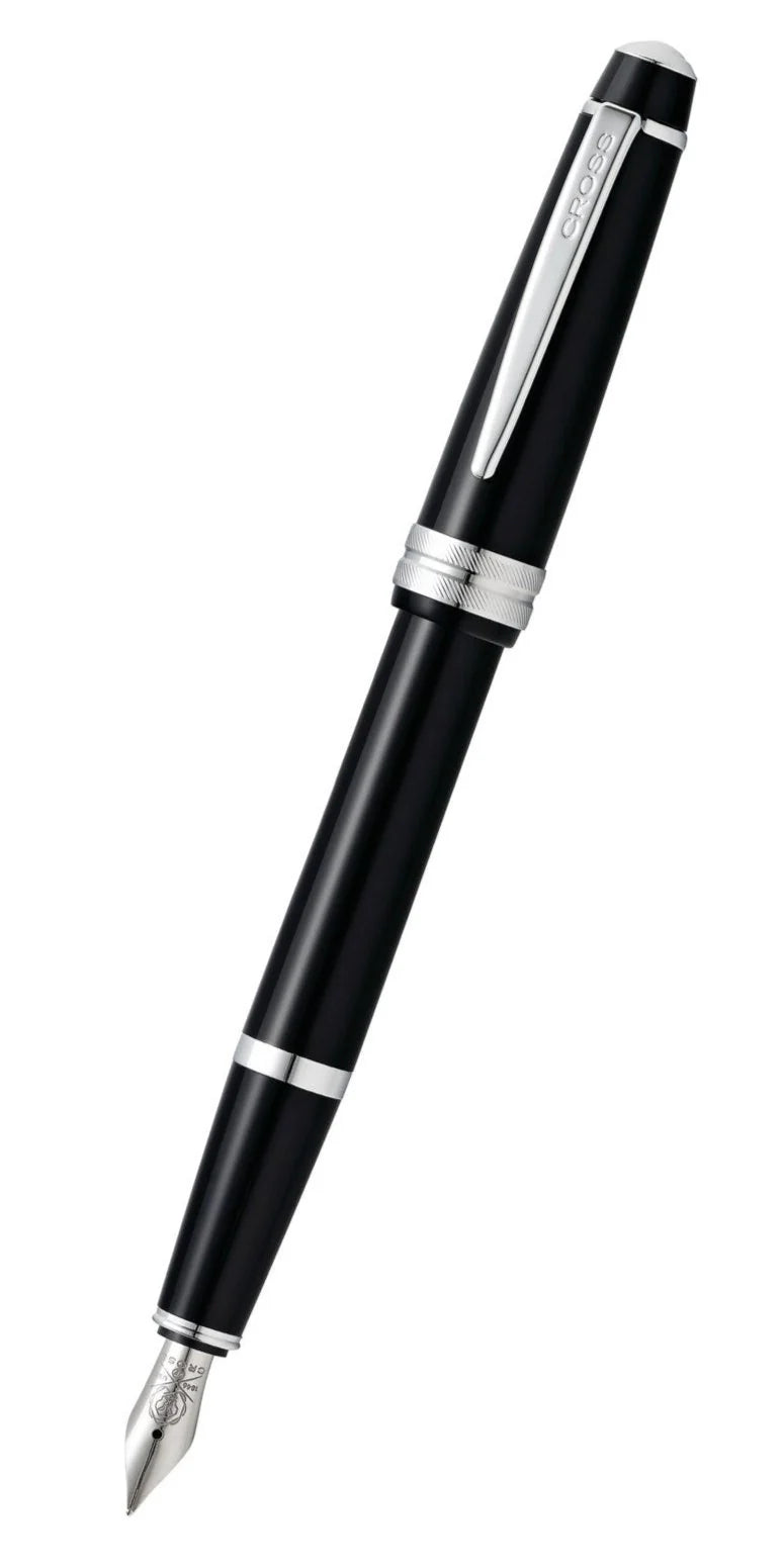 Cross AT0746-1MS Bailey Light™ Polished Black Resin Medium Nib Fountain Pen