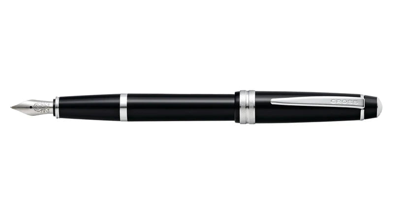 Cross AT0746-1MS Bailey Light™ Polished Black Resin Medium Nib Fountain Pen