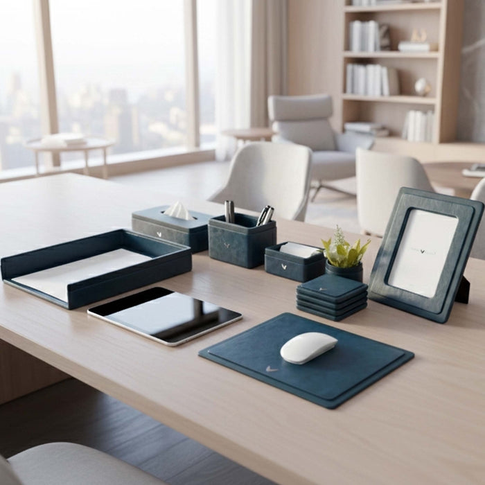 Unmet Desire Desk Set | Light | SO8 | Moderno | Blue