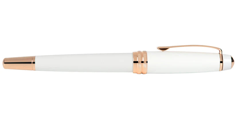 Cross AT0455-22 Bailey™ Pearlescent White Lacquer Rollerball Pen