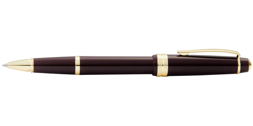 Cross AT0745-11 Bailey Light™ Polished Burgundy Resin and Gold Tone Rollerball Pen