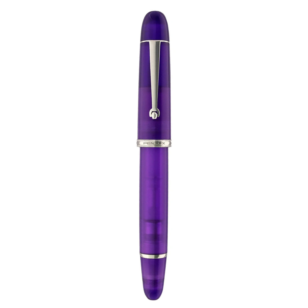 Penlux | Masterpiece Grande | Fountain Pen | Aurora Australis | Purple | Piston Filling