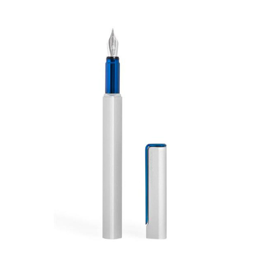 Pininfarina | Pf One | Fountain Pen | Blue & silver | Fine