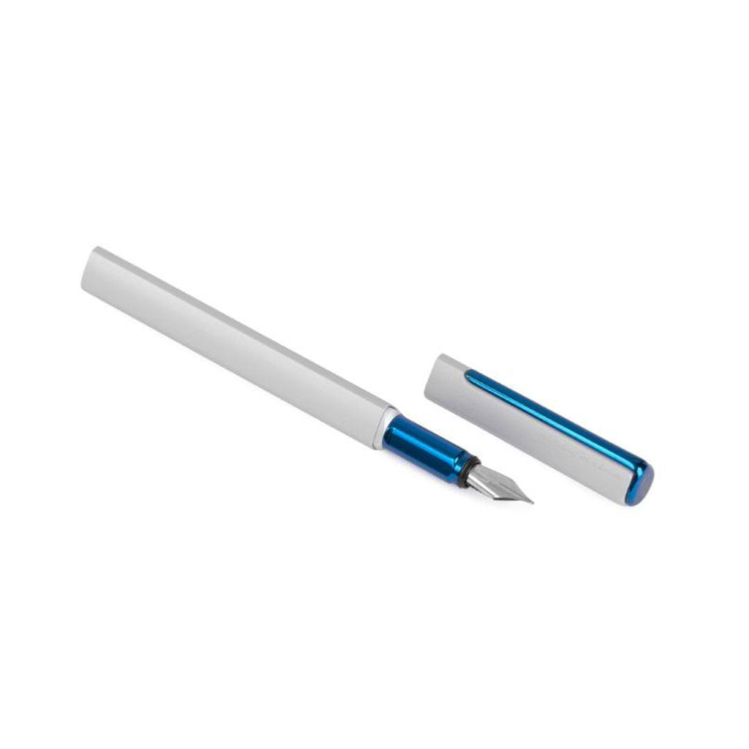 Pininfarina | Pf One | Fountain Pen | Blue & silver | Fine