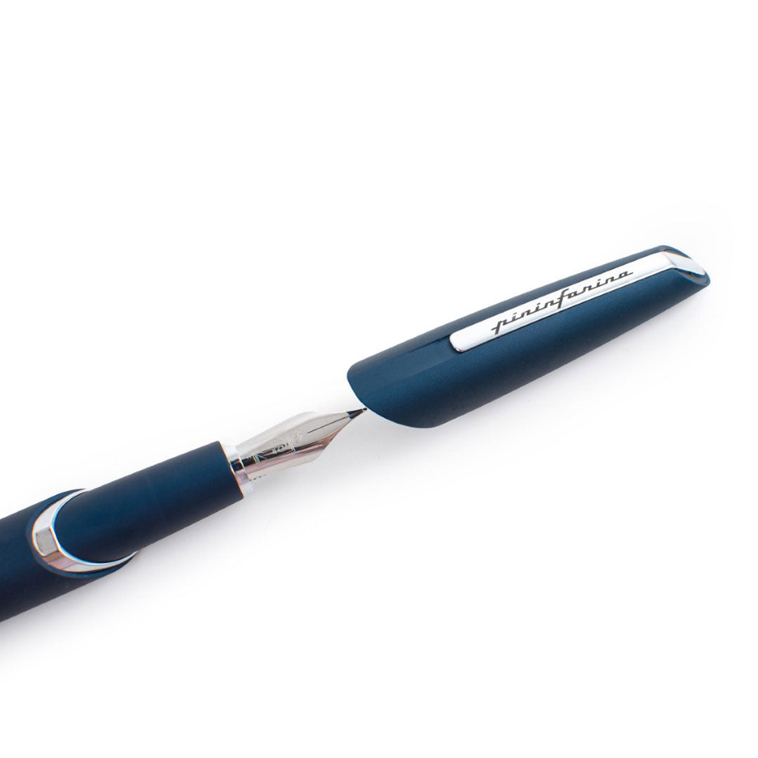 Pininfarina | Pf Two | Fountain Pen | Dark Blue | Fine Nib